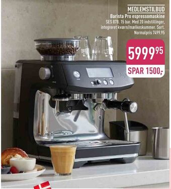 Imerco Barista pro espressomaskine tilbud