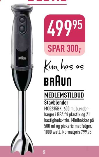 Imerco Stavblender tilbud
