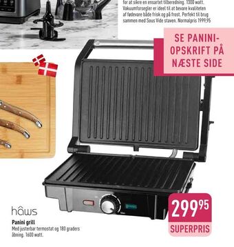 Imerco Panini grill tilbud