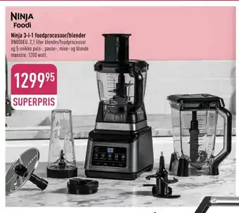Imerco Ninja 3-i-1 foodprocessor/blender tilbud