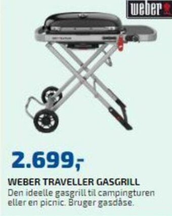 Davidsen Weber Traveller Gasgrill tilbud