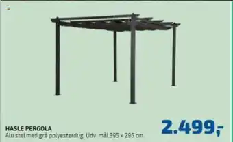 Davidsen Hasle Pergola tilbud