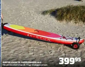 Airfun Vogn Til Paddleboard Alu