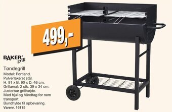 Harald Nyborg BAKER GRILL tøndegrill tilbud