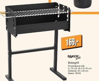 Harald Nyborg BAKER GRILL boksgrill tilbud