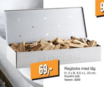 Harald Nyborg Røgboks med låg tilbud