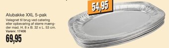 Alubakke XXL 5-pak