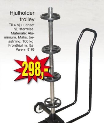 Harald Nyborg Hjulholder trolley tilbud