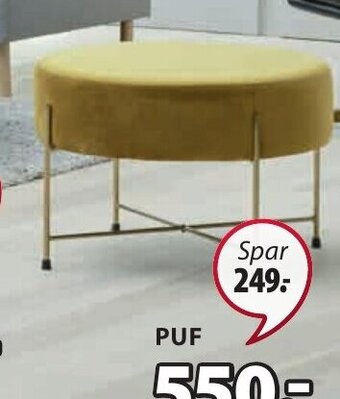 JYSK Padborg puf tilbud