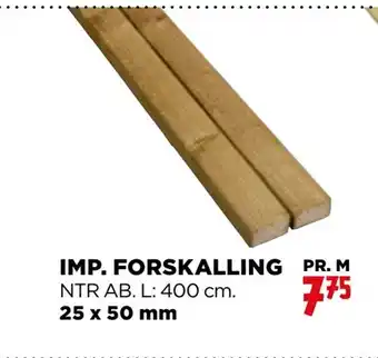 jem & fix Imp. forskalling pr tilbud