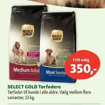 Maxi Zoo Select gold tørfodere tilbud