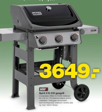 Bauhaus Weber gasgrill tilbud