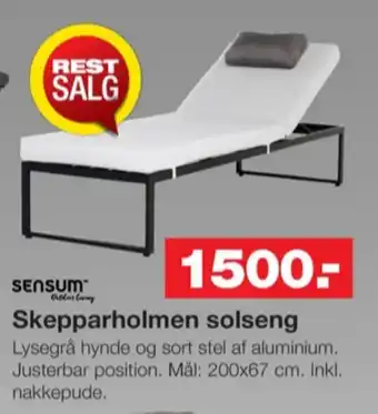 Bauhaus Sensum solseng tilbud