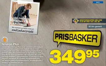 Bauhaus Novego vinylgulv tilbud