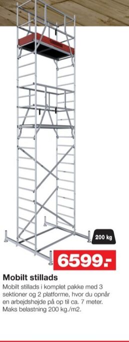 Bauhaus Ukendt stillads tilbud
