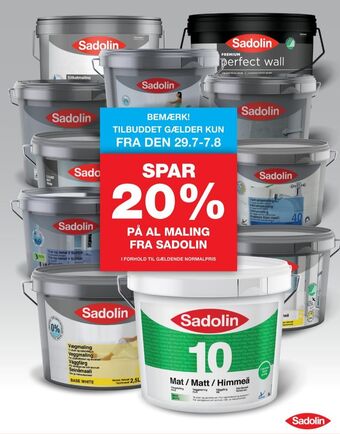 Bauhaus Sadolin tilbud