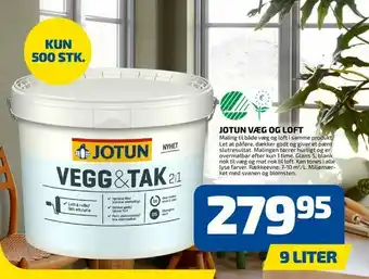 Jotun væg og loft