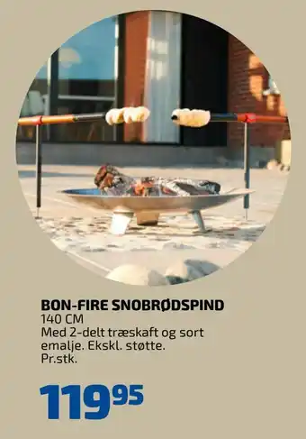 Davidsen Bon-fire snobrødspind tilbud