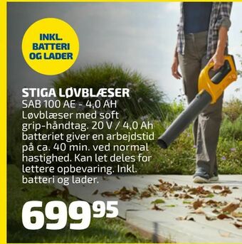 Davidsen Stiga løvblæser tilbud