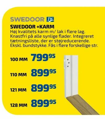 Davidsen Swedoor +karm tilbud