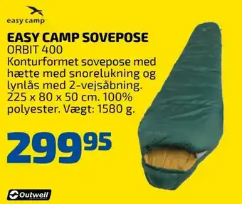 Davidsen Easy camp sovepose tilbud