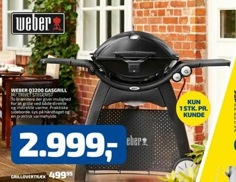 Davidsen Weber q3200 gasgrill tilbud