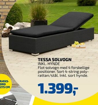 Davidsen Tessa solvogn tilbud