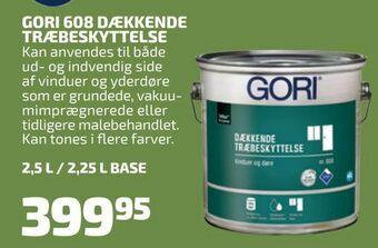 Davidsen Gori 608 dækkende træbeskyttelse tilbud