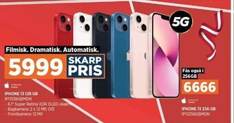 Power Iphone 13 128 gb tilbud