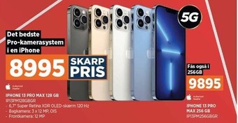Power Iphone 13 pro max 128 gb tilbud