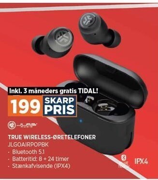 Power True wireless øretelefoner tilbud