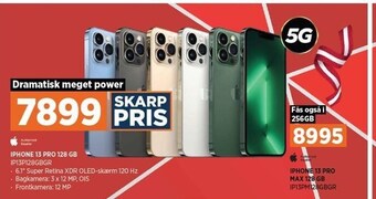 Power Iphone 13 pro 128 gb tilbud