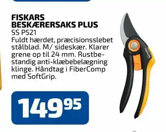 Davidsen Fiskars beskærersaks plus tilbud