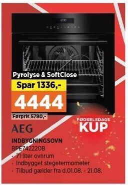 Power Indbygningsovn tilbud