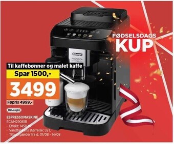 Power Espressomaskine tilbud