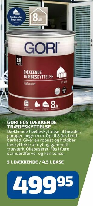 Davidsen Gori 605 dækkende træbeskyttelse tilbud