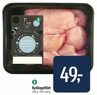 Føtex Kyllingefilet tilbud