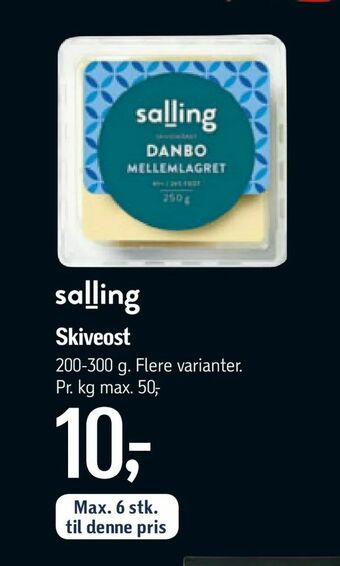Føtex Skiveost tilbud