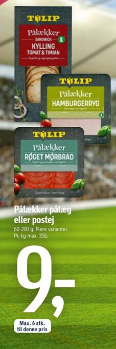 Føtex Pålækker pålæg eller postej tilbud