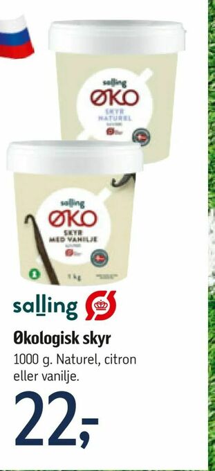 Føtex Økologisk skyr tilbud