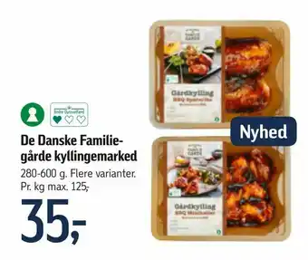 Føtex De Danske Familiegårde kyllingemarked tilbud