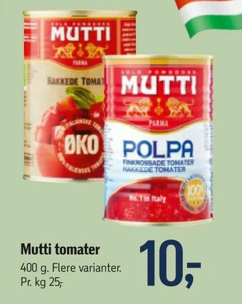 Føtex Mutti tomater tilbud