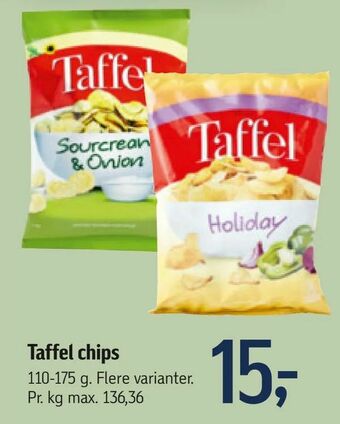 Føtex Taffel chips tilbud