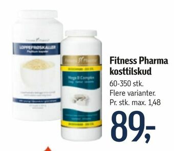 Føtex Fitness Pharma kosttilskud tilbud