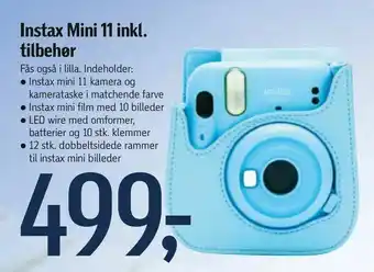 Føtex Instax Mini 11 inkl. tilbehør tilbud