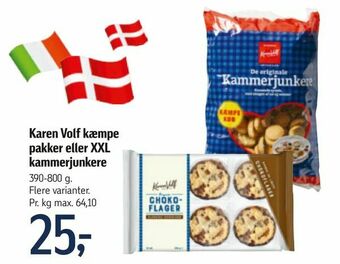 Føtex Karen Volf kæmpe pakker eller XXL kammerjunkere tilbud