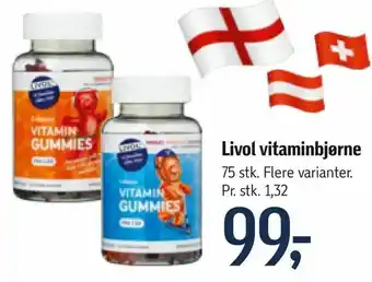 Føtex Livol vitaminbjørne tilbud