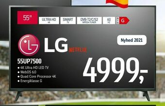Føtex LG 55up7500 tilbud