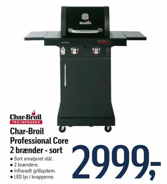 Føtex Char-Broil Professional Core 2 brænder - sort tilbud