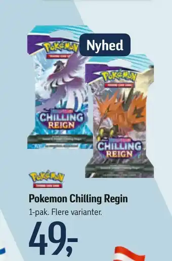 Føtex Pokemon Chilling Regin tilbud